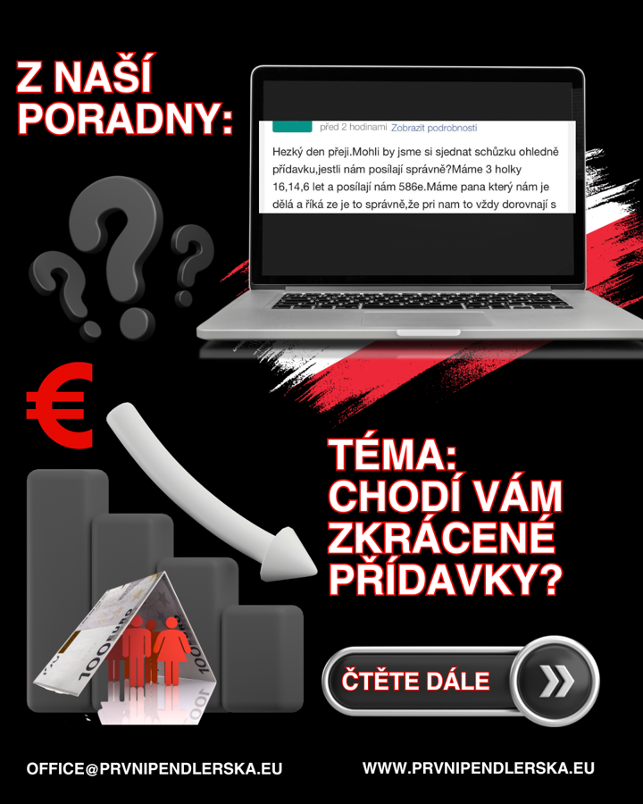 Téma: Chodí Vám zkrácené přídavky?